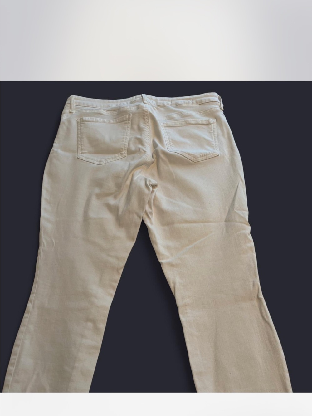 NYDJ Women’s White Straight-Leg Jeans - Picture 2 of 7